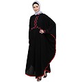 Classic Kaftan with embroidery work- Black